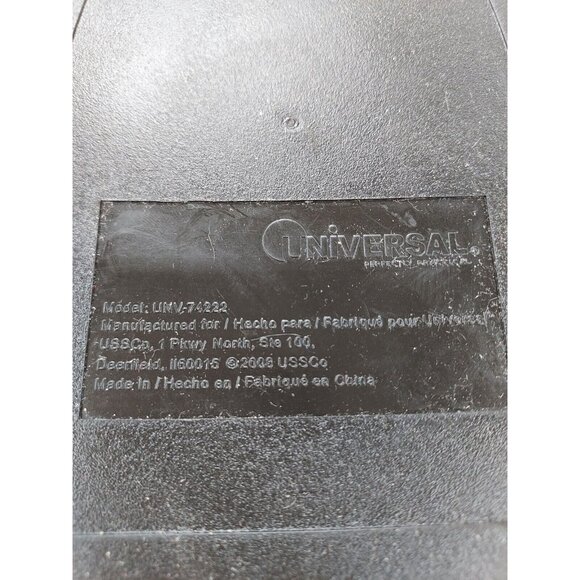 Universal 2 Hole Punch Model UNV-74232  6x5 1/2x 4" with 7" slide guage. - Picture 3 of 3